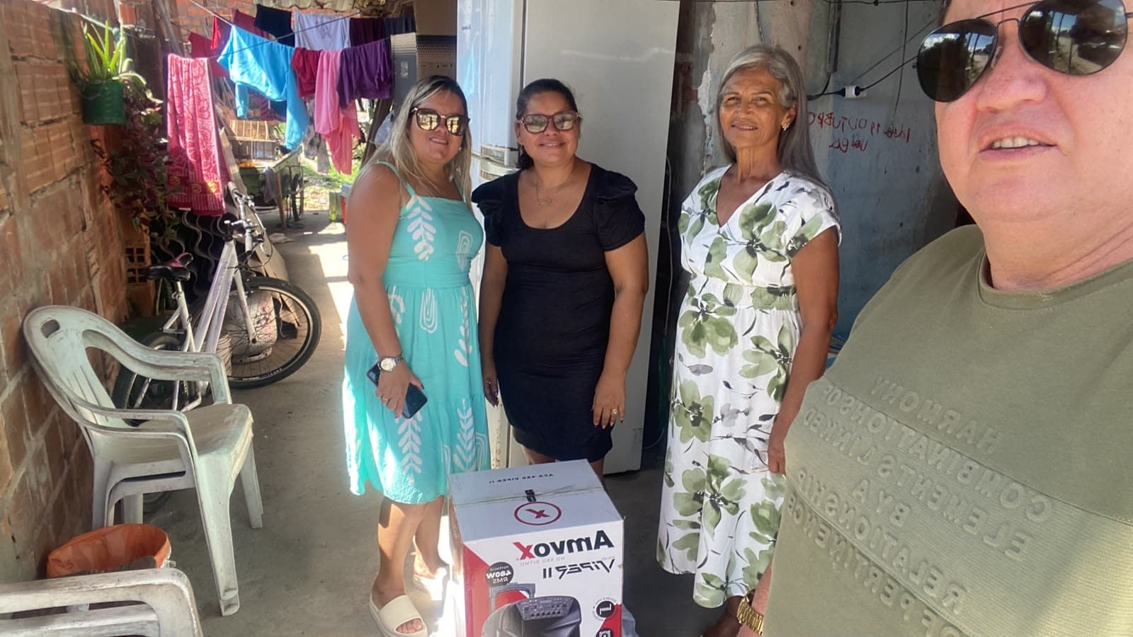 Solidariedade em Ação: doação a moradores de Cabedelo com fibromialgia